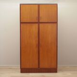 Teak wardrobe, Danish design, 1970s, manufacturer: Omann Jun