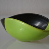 Vintage two-tone ceramic cup 50's