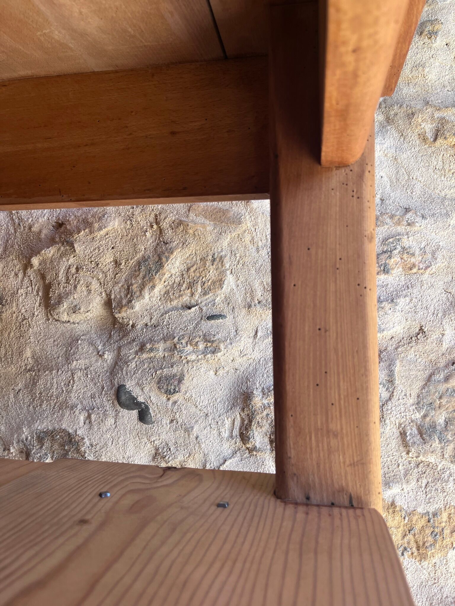 Old kitchen island/central workbench