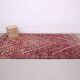 Burgundy Vintage Moroccan rug 183 x 321 cm - Berber Wool Rug - Handmade Rug