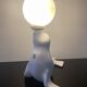 Lampe Otarie vintage en céramique de Delfts années 60