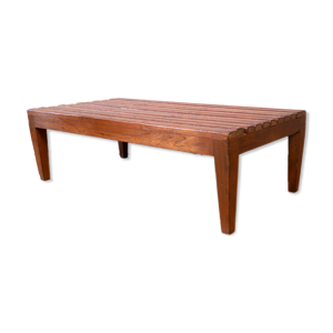 Ancien banc en teck birman
