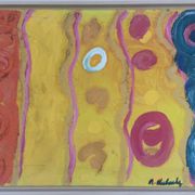 Huile sur toile de michael mulcahy (1952)
