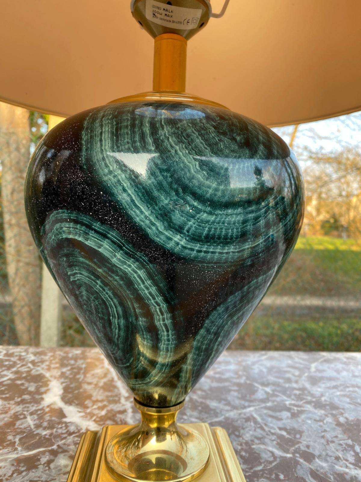 1960s lamp by Maison Le Dauphin of France