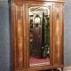 Art Deco period wardrobe in burr walnut