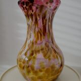 Jean claude novaro vaas, meerkleurige vaas, hedendaags, frankrijk 1943-2014