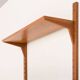 Poul Cadovius teak wall unit with expository shelf for Cado, Denmark 1960s