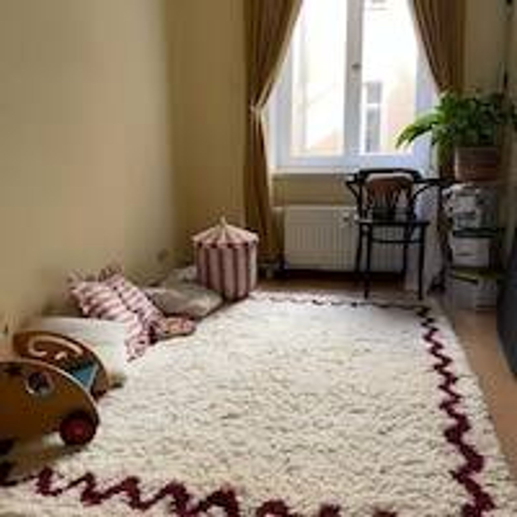 Natural wool rug 250cmx150cm