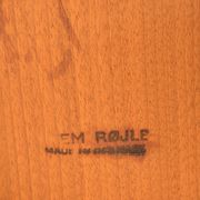 Mid-Century Teak Dining Table & Chairs by Hans Olsen for Frem Røjle, 1960s, Set of 5