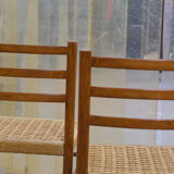 Chaises scandinaves années 60