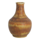 Vase scandinave en grès marron par Gunnar Borg pour Höganäs