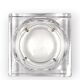 Monumental molded crystal ashtray, Sevres France 1970s