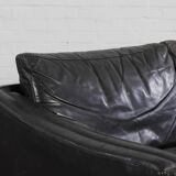 Vintage Sofa Mid Century Leder Danish Design 60er 70er