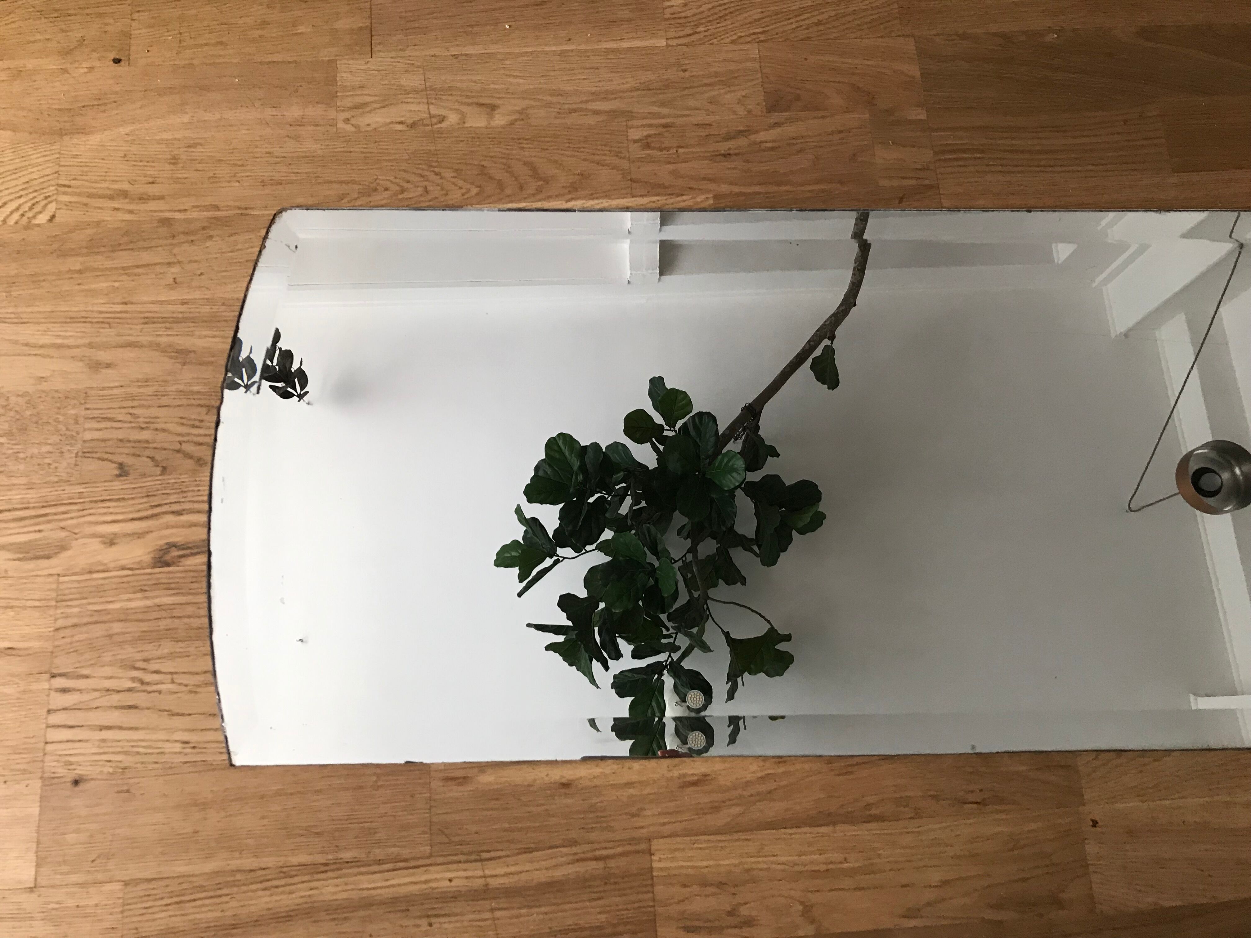 Beveled mirror 42x149cm