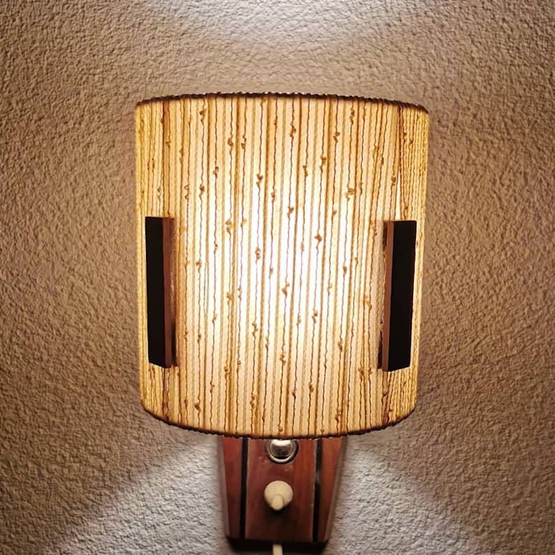 Apply vintage sisal rope 70s