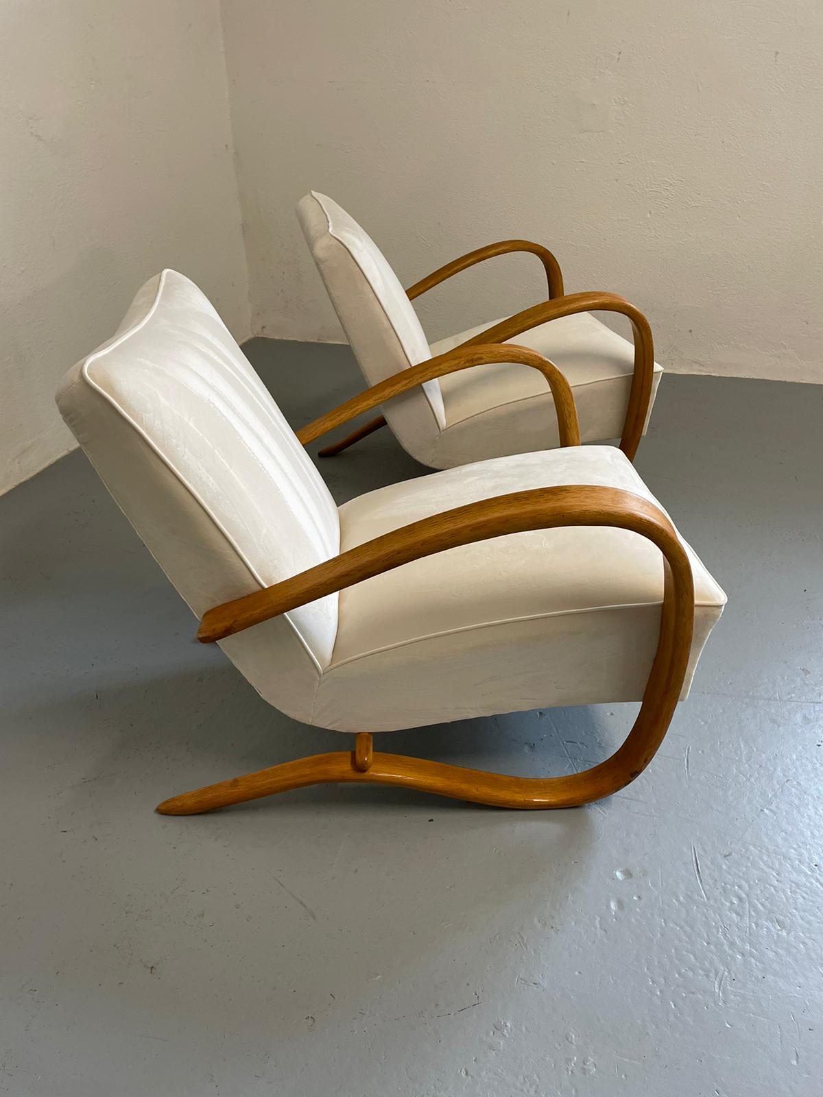 Set of armchairs Halabala H269