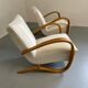 Ensemble de fauteuils Halabala H269