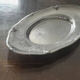 Small Silver-Plated Metal Hors d'oeuvre Dish HOKA 16 cm / 8 cm