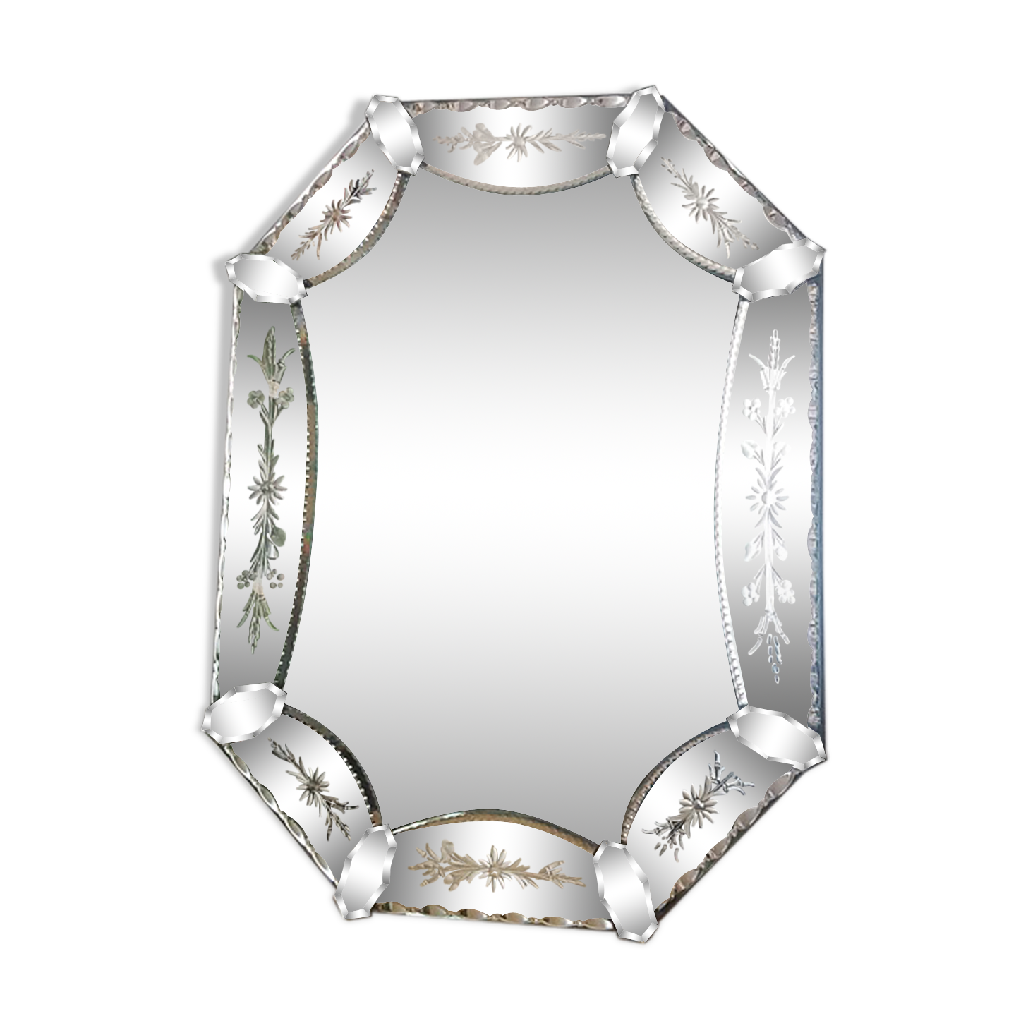 Venetian mirror 64x49cm