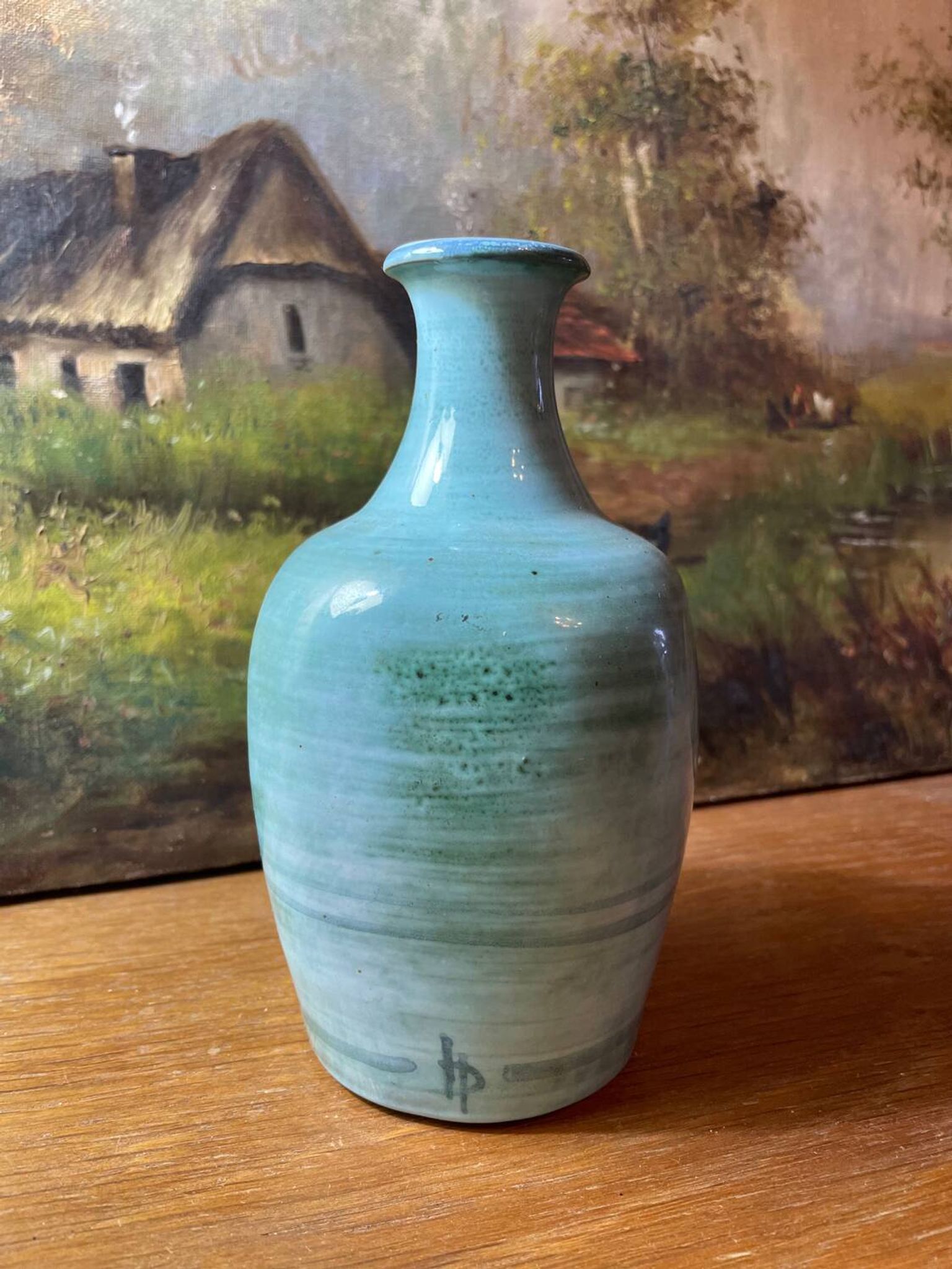 Vase vintage signé lp
