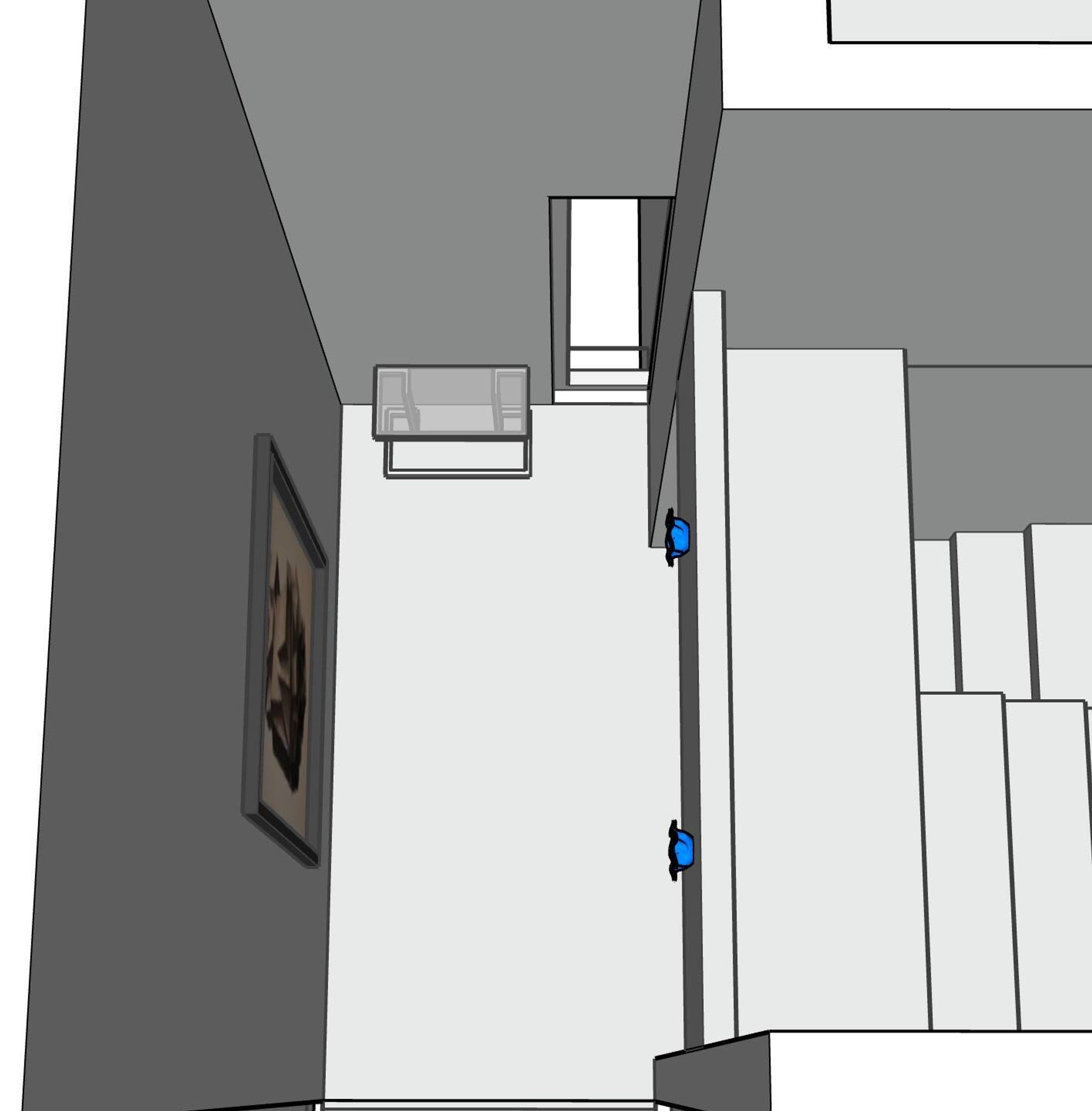 Modern style console design ideal for an entrance hall.