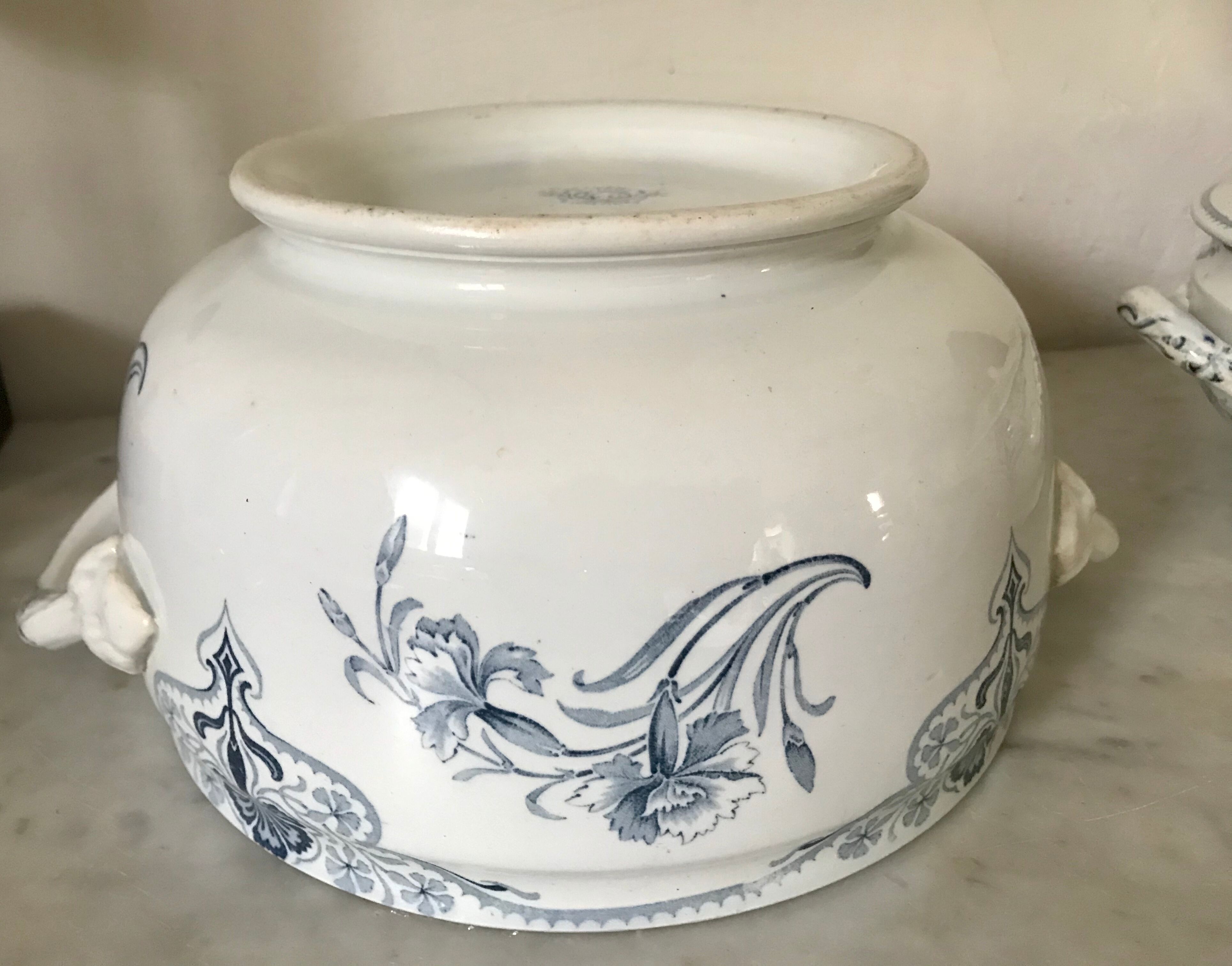 Lunéville Art Nouveau serving dish