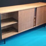 Oak-plated 1950s enfilade