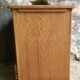 Vintage desk with retractable shelf and 4 drawers - 1960