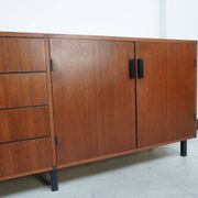 Enfilade sur mesure par Cees Braakman pour Pastoe, années 1960.