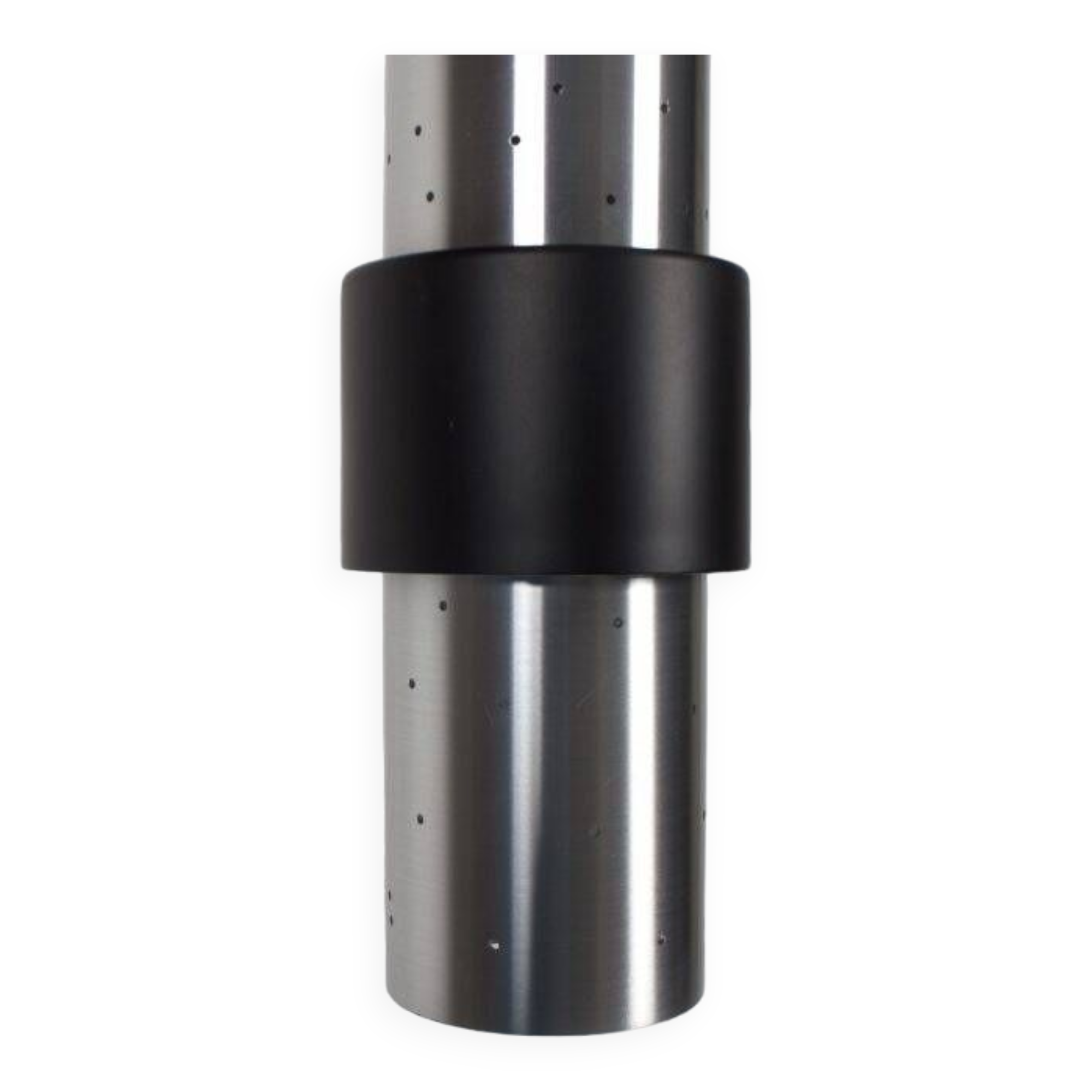 One of Four Perforated Aluminum RAAK Amsterdam Pendants, 1970s