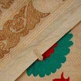 Vintage Turkish hand-knotted rug 118x128 cm