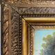 Table XIX° "Shepherdess and her hens" HSP & frame