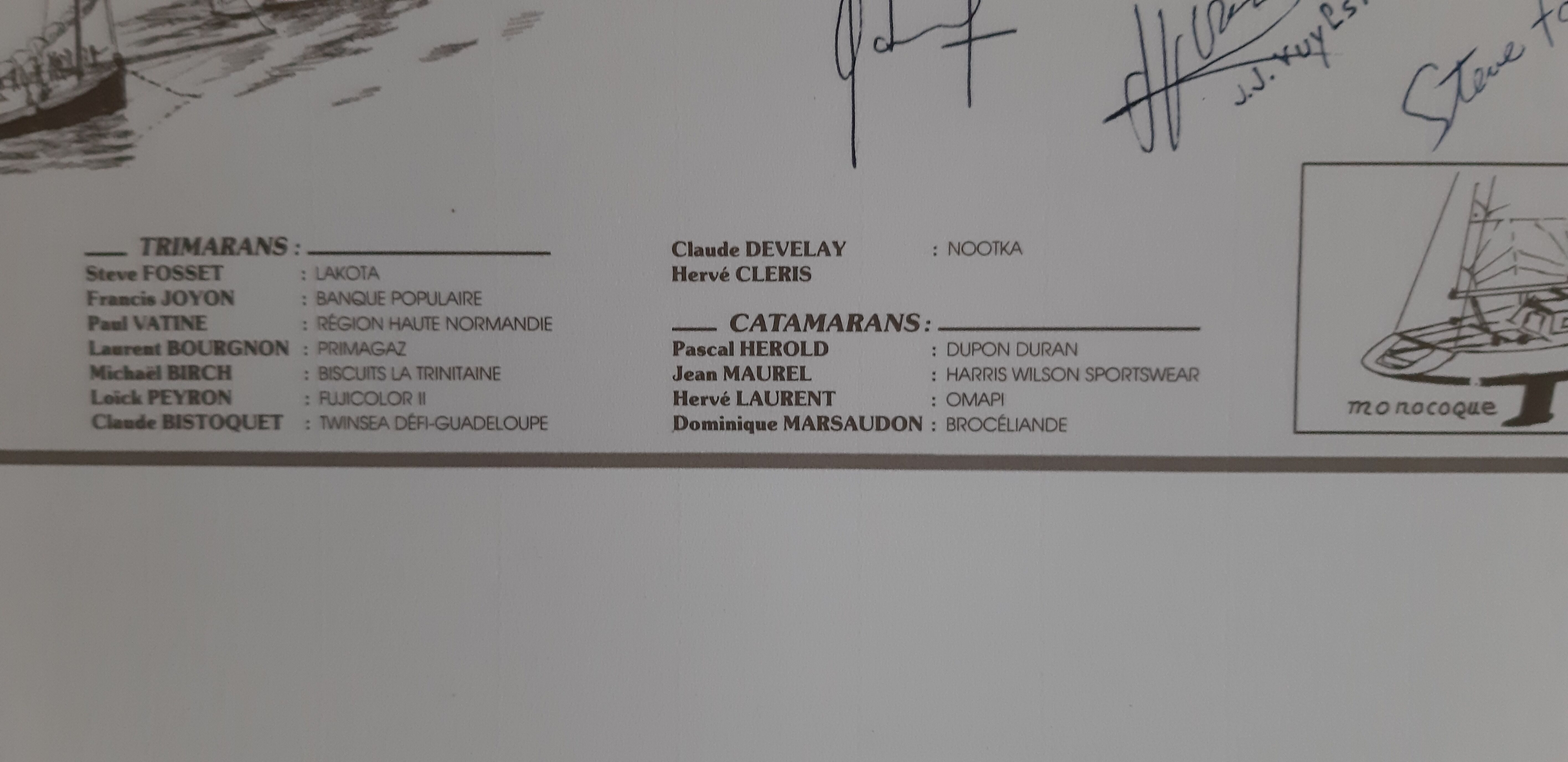 Poster of the Route du Rhum 94