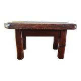 Brutalist vintage coffee table