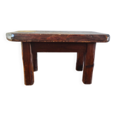 Table basse vintage brutaliste