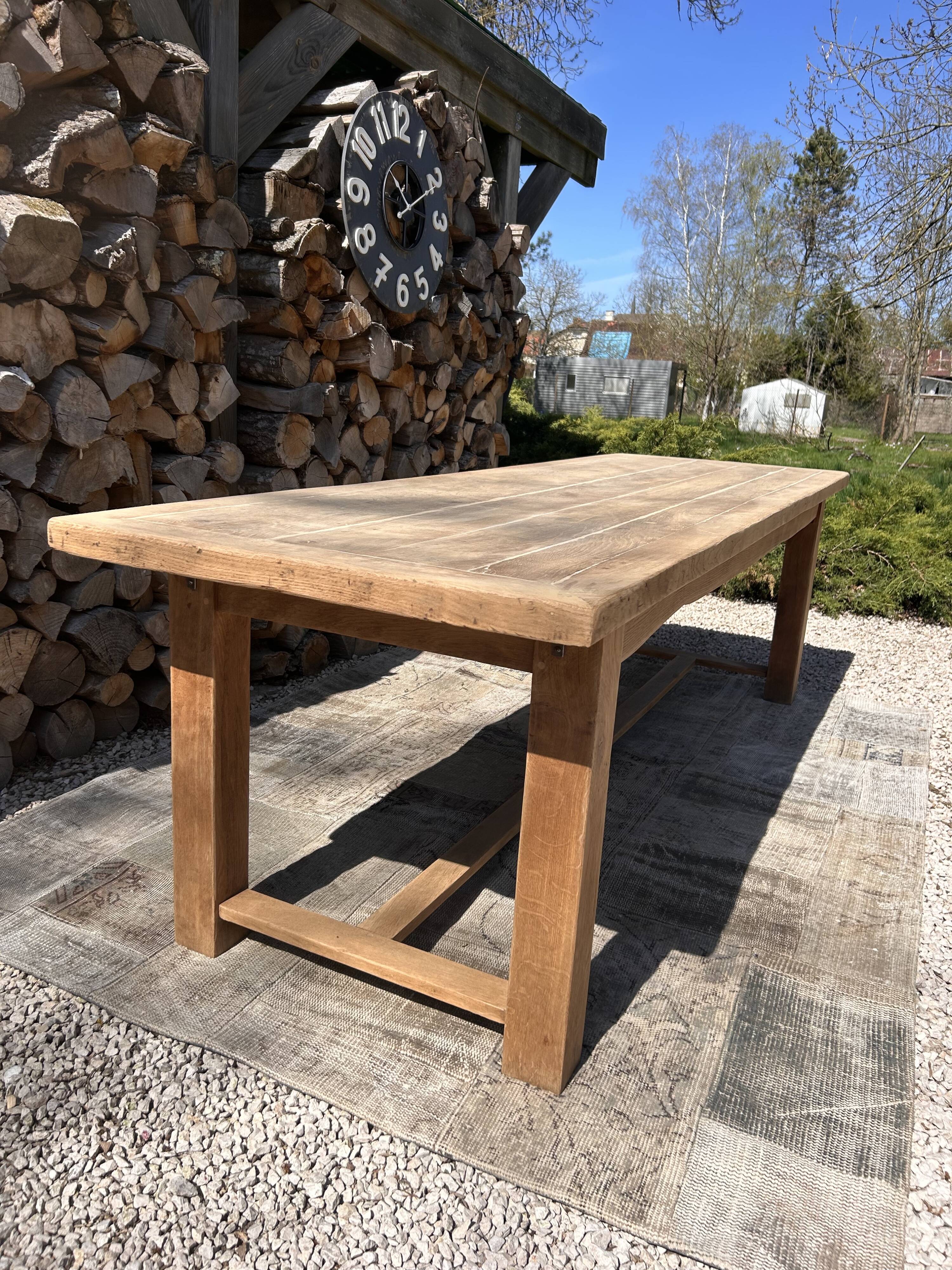250cm renovated farmhouse table