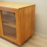 Pine showcase, Danish design, 1980s, production: Denmark