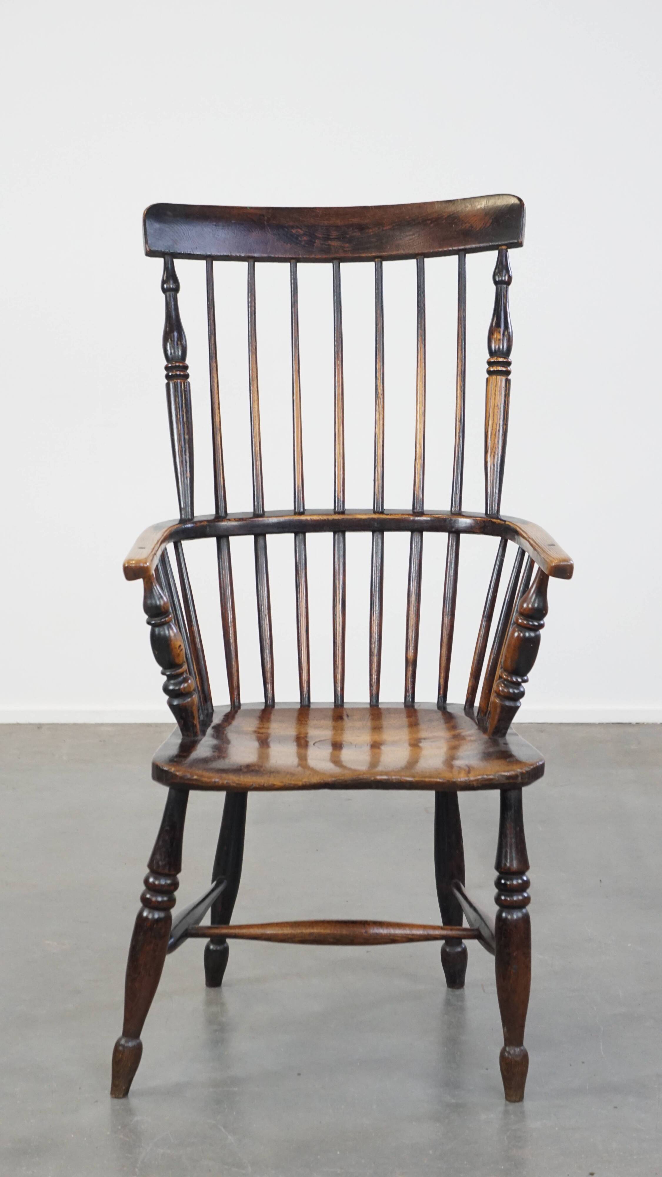 Antique Wooden Spindle Windsor Chair