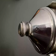 Lampe de bureau vintage chromé orientable art déco