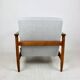 Light Blue GFM-142 Armchair by Edmund Homa, 1970s