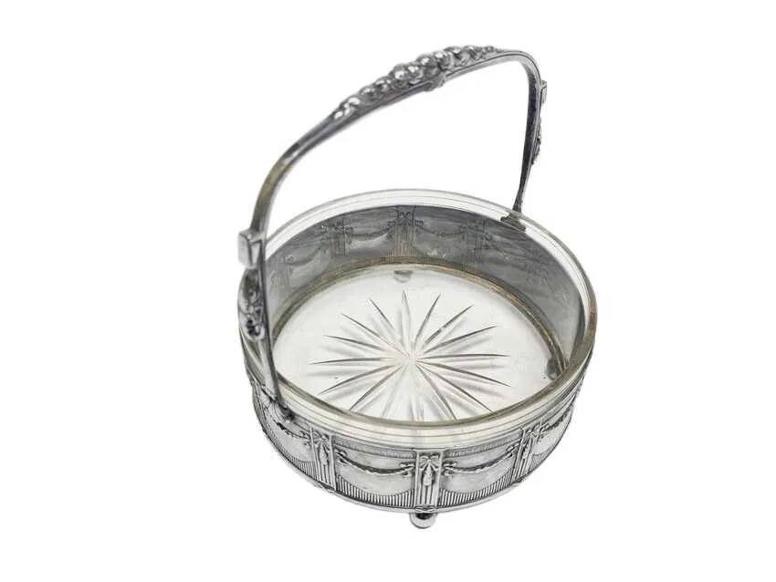 BLO France platter/basket in eclectic style