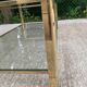 Bronze coffee table signed J.T. Lepelletier for Broncz 1960 111cm