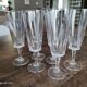 Lot de 6 flûtes à champagne en Cristal d'Arques