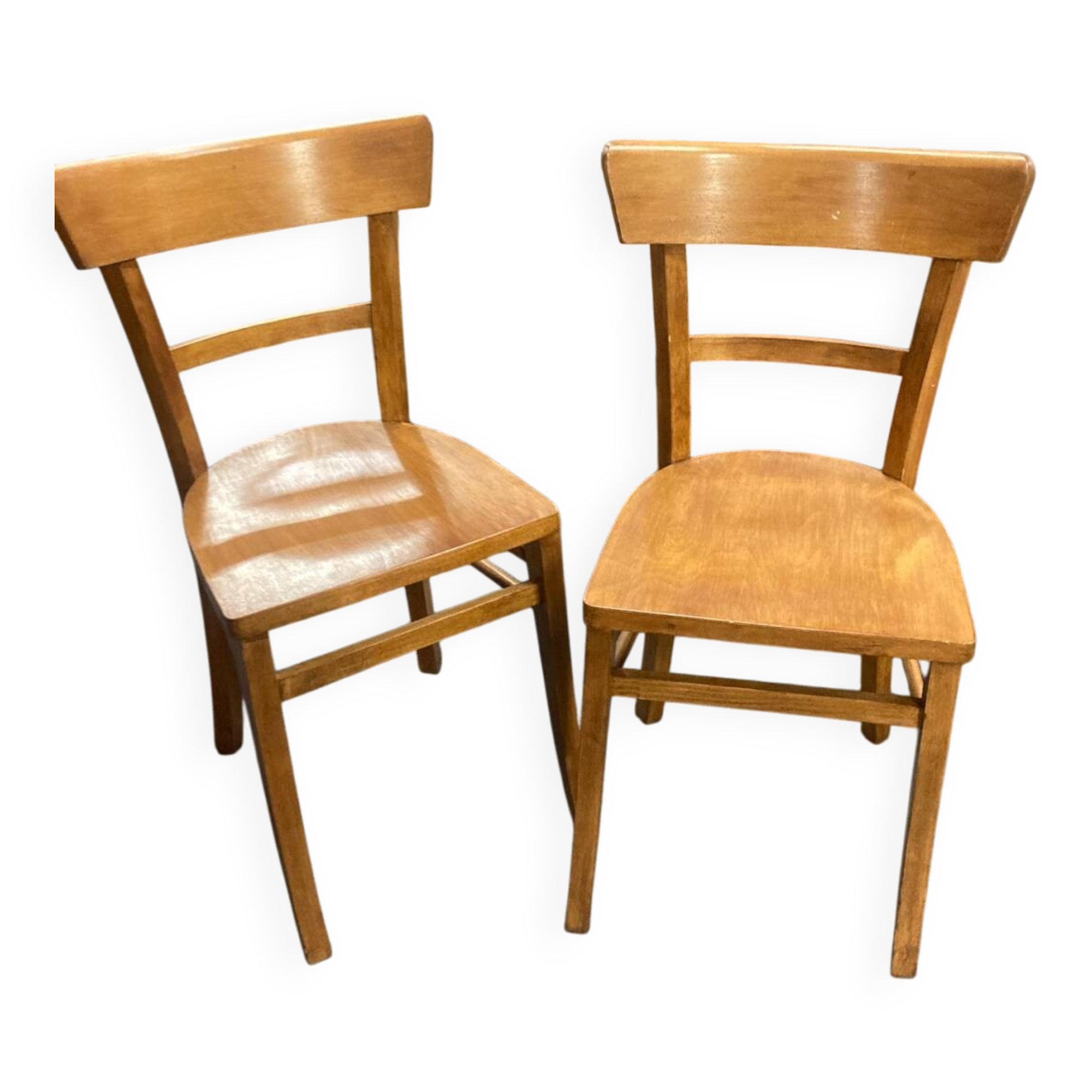 Pair of bistro chairs