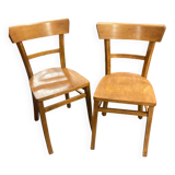Paire de chaises bistrot