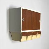 Petit meuble de rangement Curver modèle 004420 plastique Pays-Bas années 70