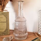 Small molded glass decanter