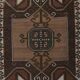 Vintage Turkish rug handmade 152x272 cm