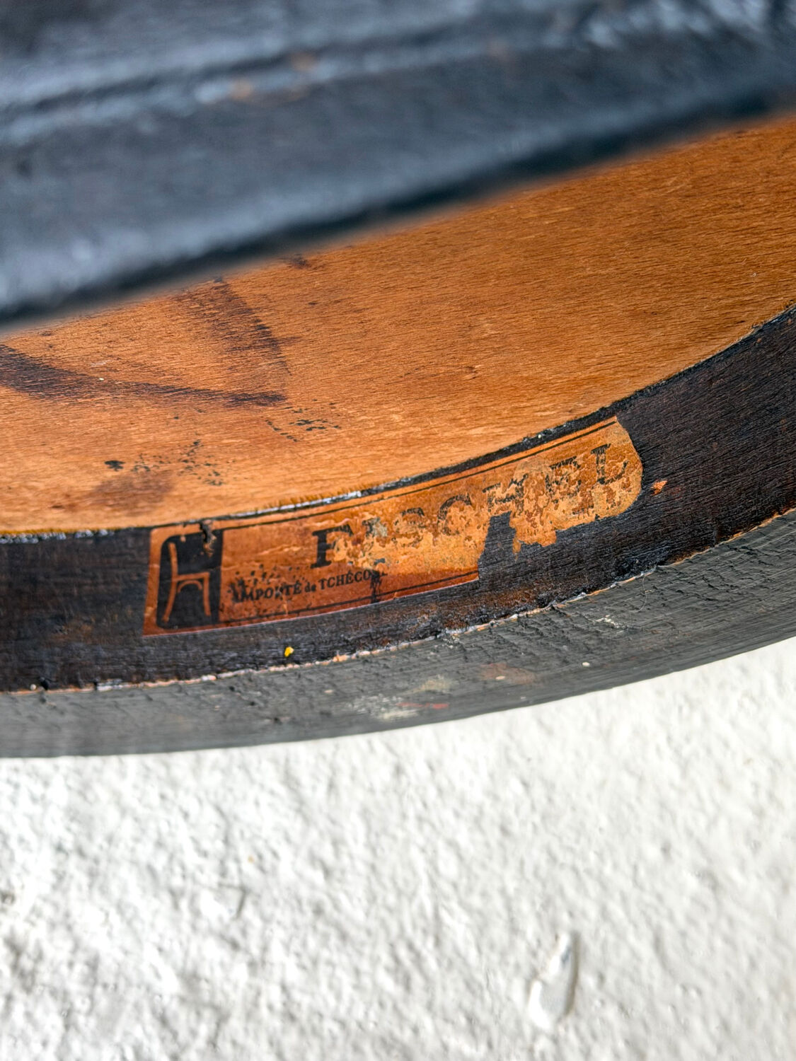 Fischel Bentwood Swivel Stool, 1930’