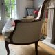 Louis XV style bergère armchairs
